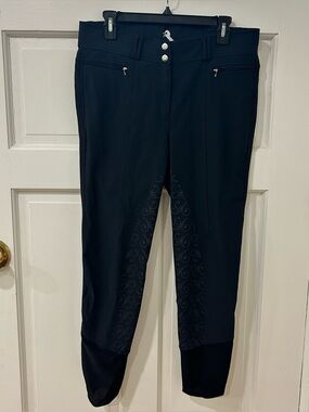 Horze Equestrian Breeches Horseback Riding US Size 32 Navy